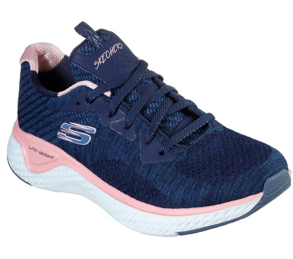 Skechers Sport Womens SOLAR FUSE BRISK ESCAPE Sneakers Frauen Blau