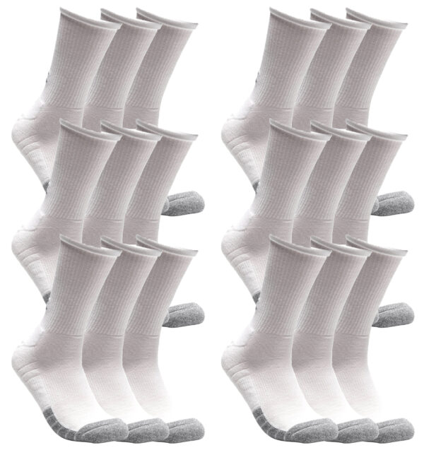 18 Paar Under Armour HeatGear Crew Socken Unisex Sportsocken