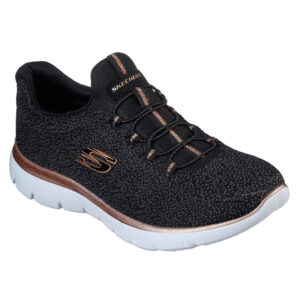SKECHERS SUMMITS-Fresh Take 12998/BKGD Sneakers Damen schwarz