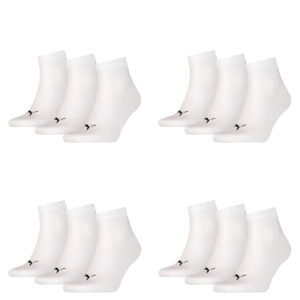 Puma Unisex Quarter Quarters Socken 12er Pack