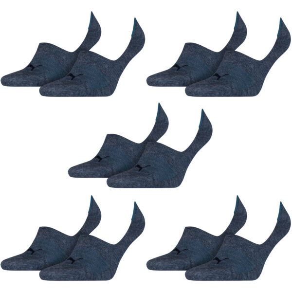 10 Paar Puma Socken Footie Sportsocken Invisible Gr. 35 - 46 Unisex