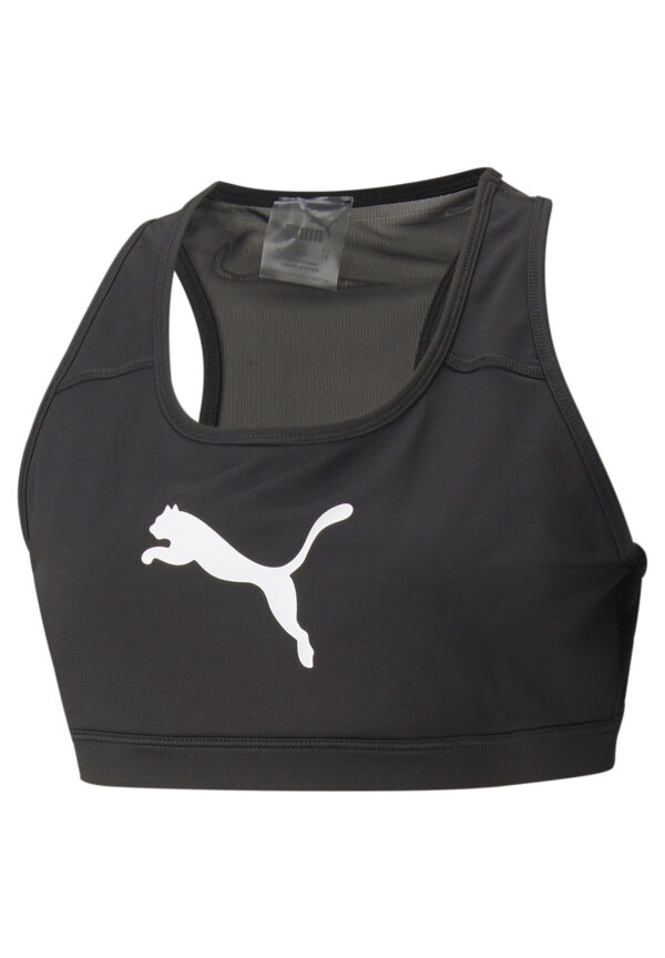 PUMA Damen MID IMPACT 4KEEPS BRA PLUS SPORT-BH 521436 schwarz