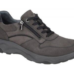 Waldl?ufer H 718006 300 696 dunkel-grau - bequeme Halbschuhe f?r Herren