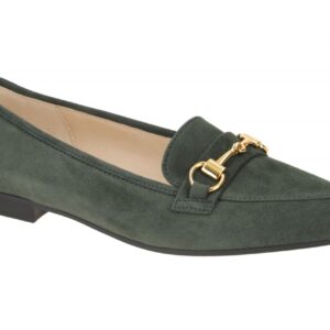 Gabor 31.302.19 gr?n - Ballerina - Halbschuhe - Slipper f?r Damen