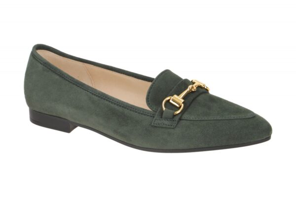 Gabor 31.302.19 gr?n - Ballerina - Halbschuhe - Slipper f?r Damen