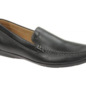 Geox Respira Siron A Slippers in schwarz Mokassin