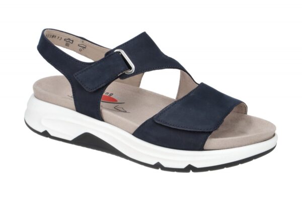 Gabor ROLLINGSOFT 66.885.36 dunkel-blau - Sandalette f?r Damen