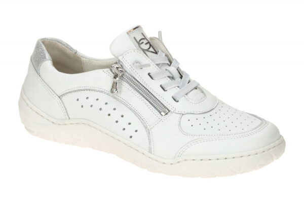 Waldl?ufer K 612005 201 663 wei? - bequeme Halbschuhe f?r Damen