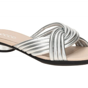 Ecco SCULPTED ALBA 25 23381301682 silber - elegante Pantolette f?r Damen