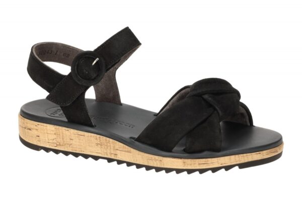 Paul Green 6105-07 schwarz - Riemchen Sandale f?r Damen