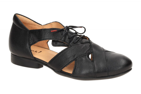 Think GUAD 2 3-001121-0000 schwarz - elegante Halbschuhe f?r Damen