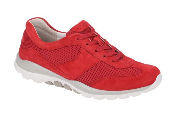 Gabor ROLLINGSOFT 66.966.68 rot - bequeme Halbschuhe f?r Damen