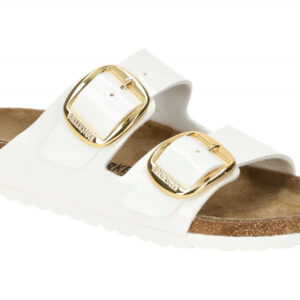 Birkenstock ARIZONA BIG BUCKLE 1019818 wei? - Pantolette f?r Damen