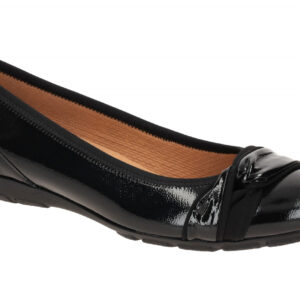 Gabor 54.165.97 schwarz - Ballerina - Halbschuhe - Slipper f?r Damen