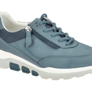 Gabor ROLLING SOFT 46.988.26 hell-blau - bequeme Halbschuhe f?r Damen