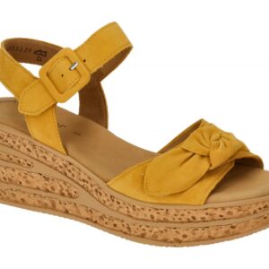 Gabor 44.653.13 gelb - Riemchen Sandale f?r Damen