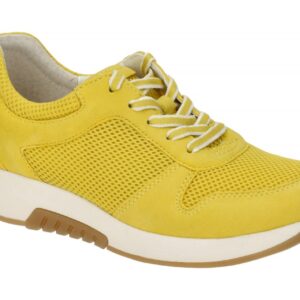 Gabor ROLLINGSOFT 46.946.45 gelb - bequeme Halbschuhe f?r Damen