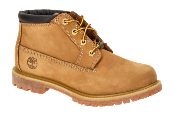 Timberland NELLIE MID LACE WP CHUKKA 123399 713 gelb - bequeme Stiefelette f?...