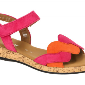 Gabor RHODOS 62.735.21 pink - Riemchen Sandale f?r Damen
