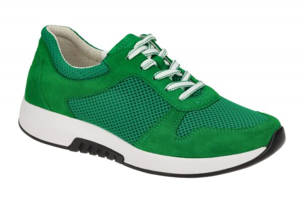 Gabor ROLLINGSOFT 66.946.32 gr?n - bequeme Halbschuhe f?r Damen