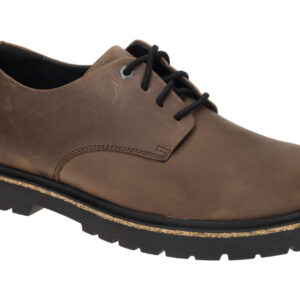 Birkenstock HIGHWOOD LACE LOW 1028093 dunkel-braun - bequeme Halbschuhe f?r D...