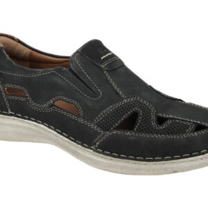 Josef Seibel ANVERS 77 43677 21 530 dunkel-blau - bequeme Slipper f?r Herren