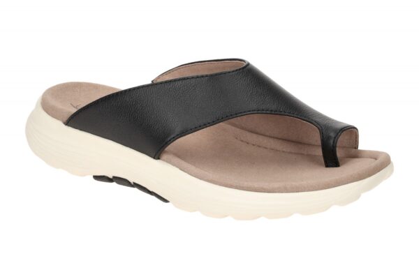 Gabor ROLLINGSOFT 66.812.67 schwarz - Pantoletten f?r Damen