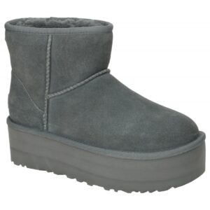 UGG CLASSIC MINI PLATFORM 1134991 RNS dunkel-grau - Winterstiefel f?r Damen