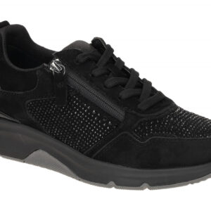 Gabor ROLLINGSOFT 56.897.87 schwarz - sportliche Halbschuhe f?r Damen