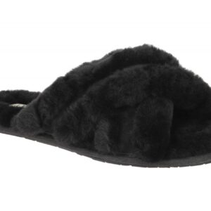 UGG SCUFFITA 1123572 BLK schwarz - bequeme Pantolette f?r Damen