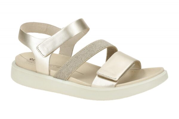 Ecco FLOWT 27371301688 grau - Riemchen Sandale f?r Damen