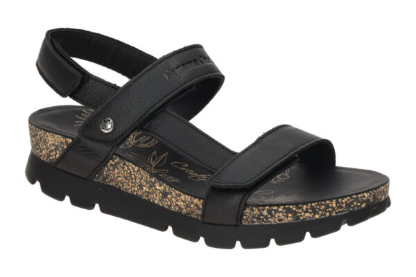 Panama Jack Selma B4 black schwarz - Sandalette f?r Damen