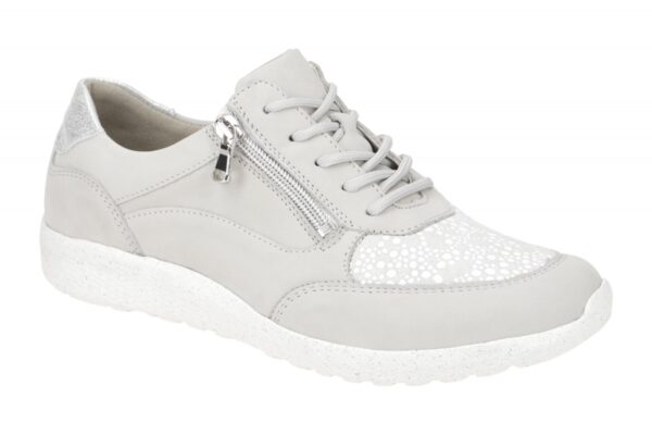 Waldl?ufer 634K02 302 013 hell-grau - bequeme Halbschuhe f?r Damen