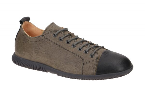 Think HAUKI 3-000779-7010 dunkel-grau - bequeme Halbschuhe f?r Herren