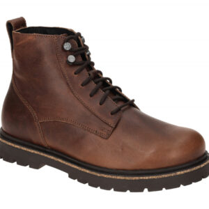 Birkenstock HIGHWOOD LACE MID 1028241 braun - bequeme Stiefelette f?r Herren