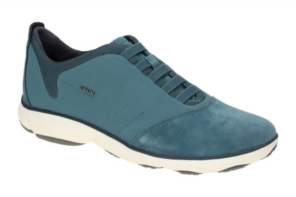 Geox Respira Nebula B Schuhe in blau wei? Slippers