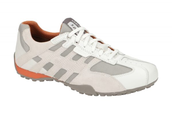 Geox SNAKE U4207K 08514C1405 wei? - sportliche Halbschuhe f?r Herren