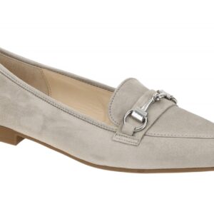 Gabor 41.302.12 hell-grau - Ballerina - Halbschuhe - Slipper f?r Damen