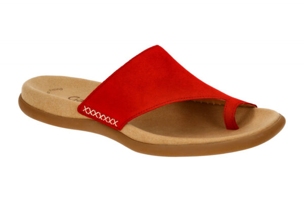 Gabor 63.700.15 rot - Pantoletten f?r Damen
