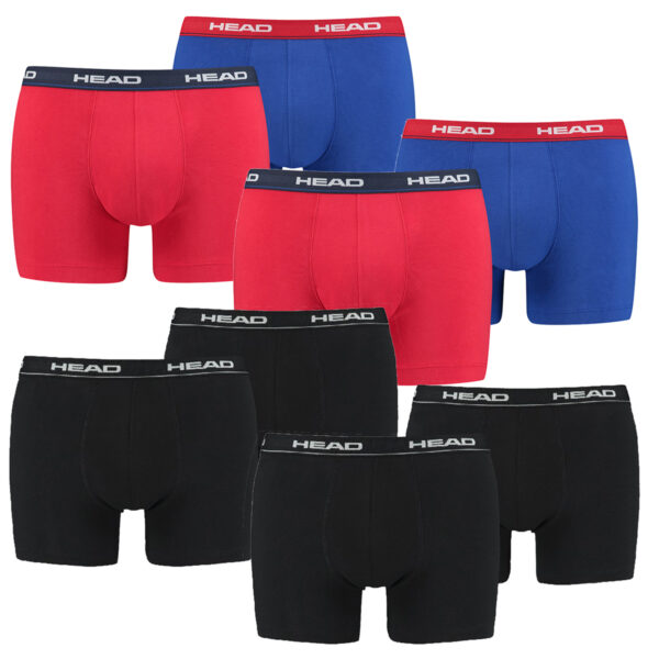8 er Pack Head Herren Boxer Boxershorts Basic Pant Unterwäsche