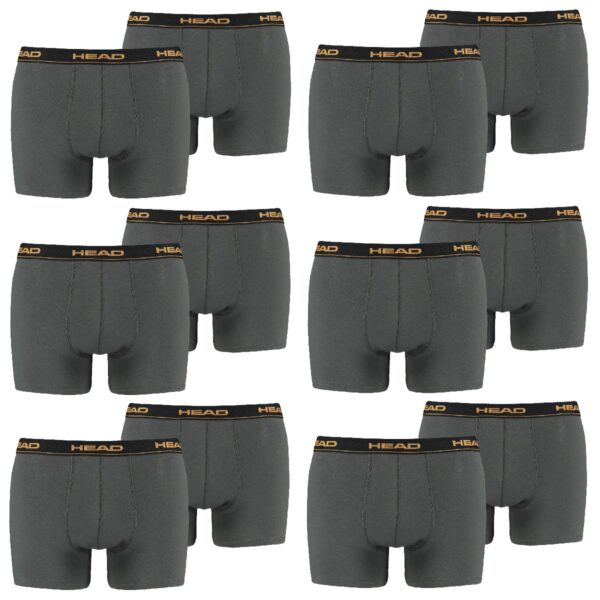 12 er Pack Head Herren Boxer Boxershorts Basic Pant Unterwäsche