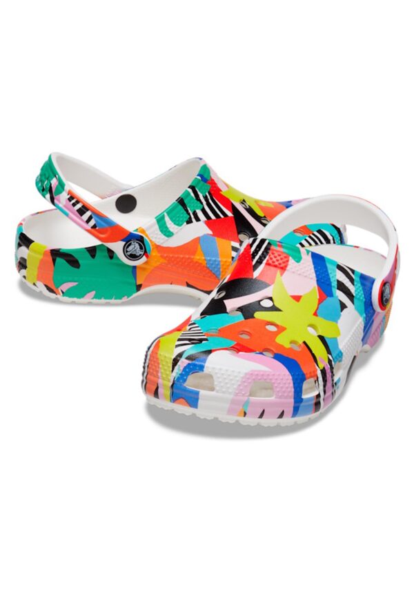 Crocs Classic Retro Resort Clog Damen Sandale Badelatsche Pantoffel 207849