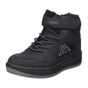 Kappa Unisex Kinder Sneaker Winterschuh gefüttert Stylecode 260991K 1111 schwarz