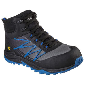 Skechers Arbeitsschuhe PUXAL FIRMLE Stiefel Herren Schuhe 200047EC Schwarz Blau