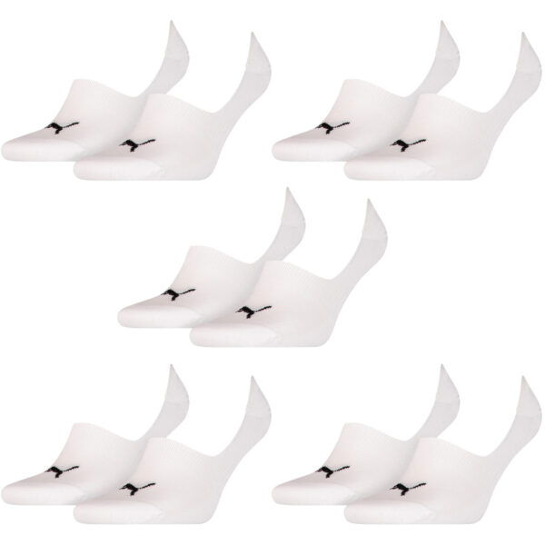 10 Paar Puma Socken Footie Sportsocken Invisible Gr. 35 - 46 Unisex