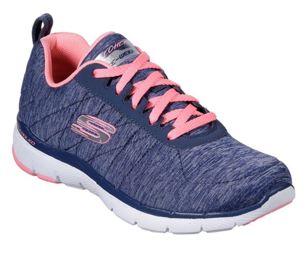 Skechers Sport Womens FLEX APPEAL 3.0 INSIDERS Sneakers Frauen Blau