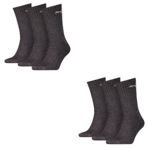 6 Paar Puma Sportsocken Tennis Socken Gr. 35 - 49 Unisex für sie und ihn