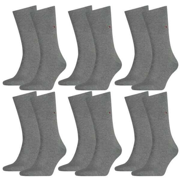 12 Paar TOMMY HILFIGER Classic Socken Gr. 39 - 49 Herren Business Socken