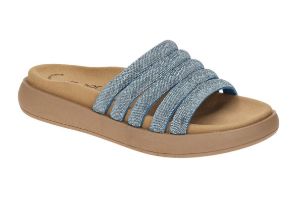 Gabor 63.752.86 hell-blau - bequeme Pantolette f?r Damen
