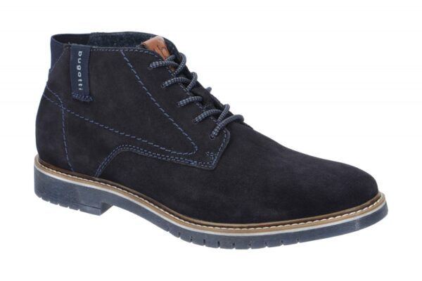 Bugatti CAJ 3318373614004100 dunkel-blau - bequeme Stiefelette f?r Herren